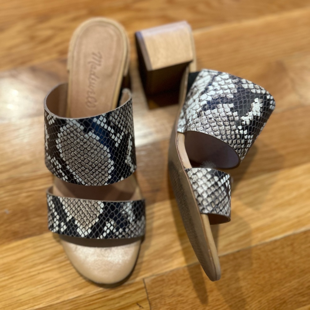 Madewell heeled sandals - Picture 5 of 8
